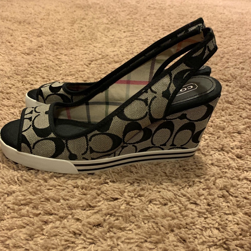 Coach wedges